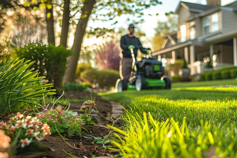 electric battery lawn mowers